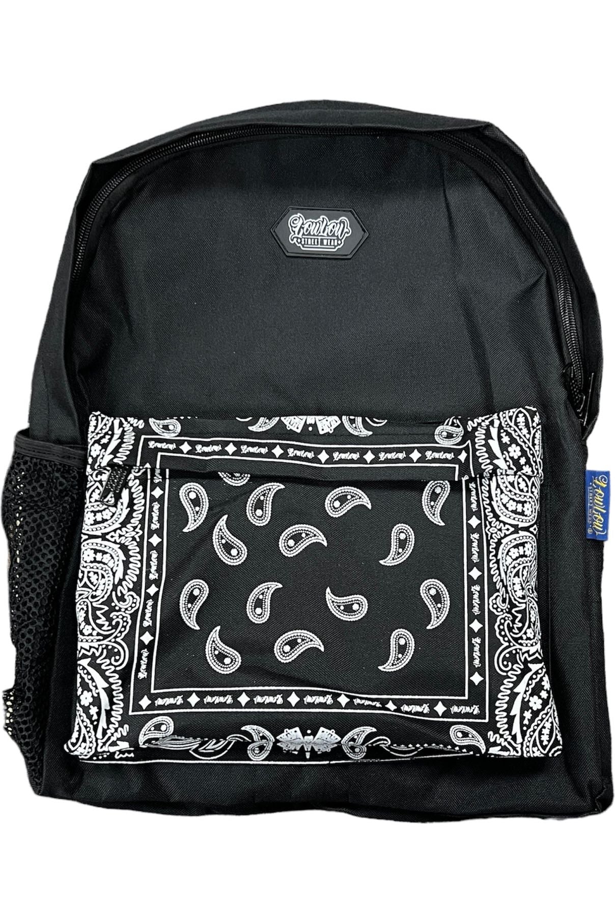 Black bandana outlet backpack