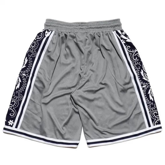LOWLOW Paisley Court Shorts – Navy