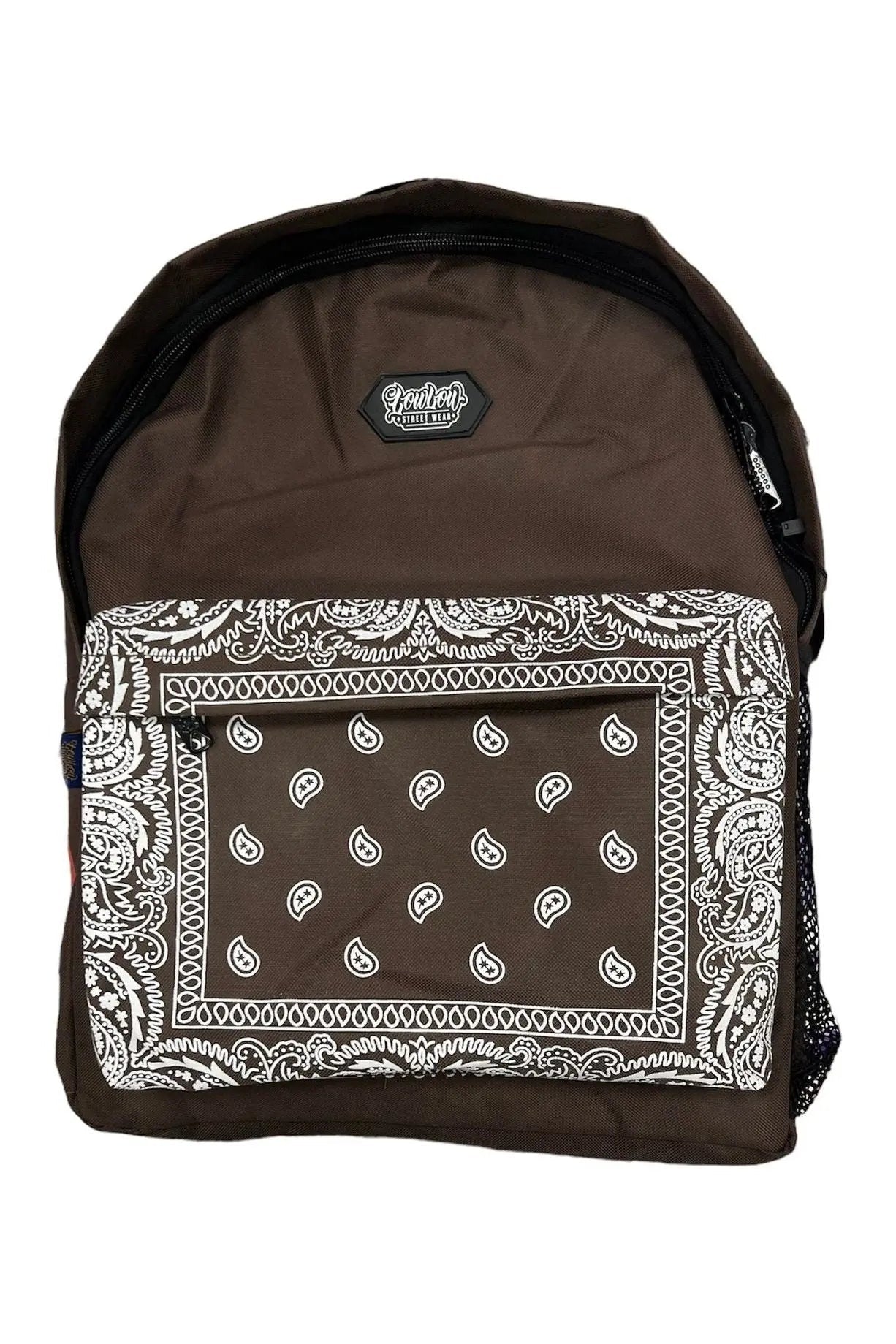 BROWN BANDANA BACKPACK - LOWLOW STREETWEAR