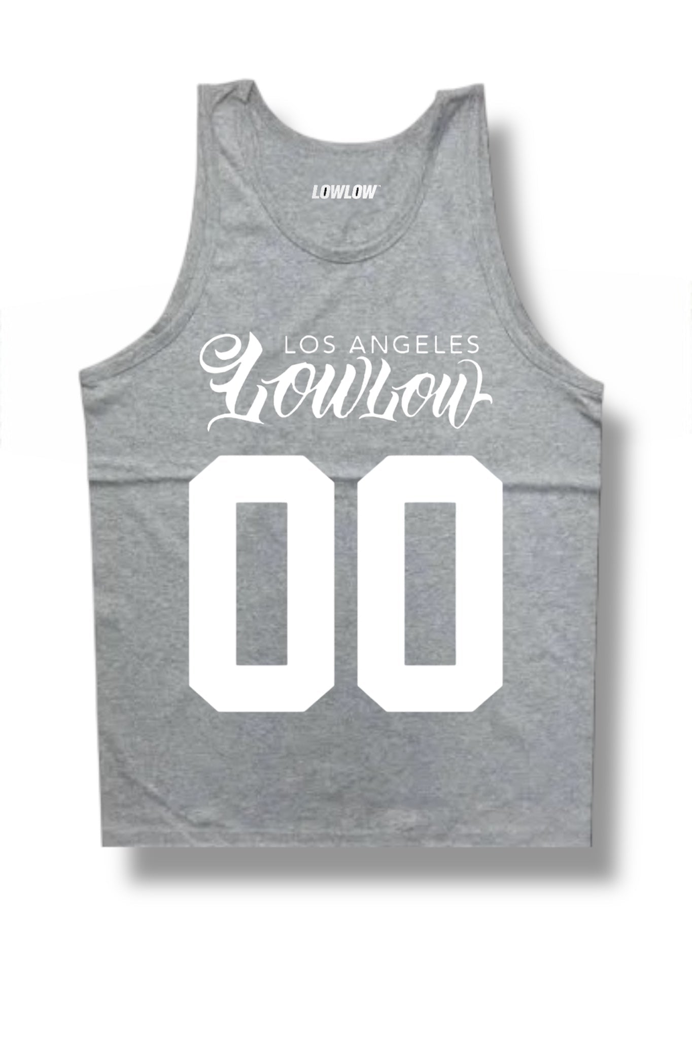 LOWLOW 00 Jersey – Heather Grey - LOWLOW STREETWEAR