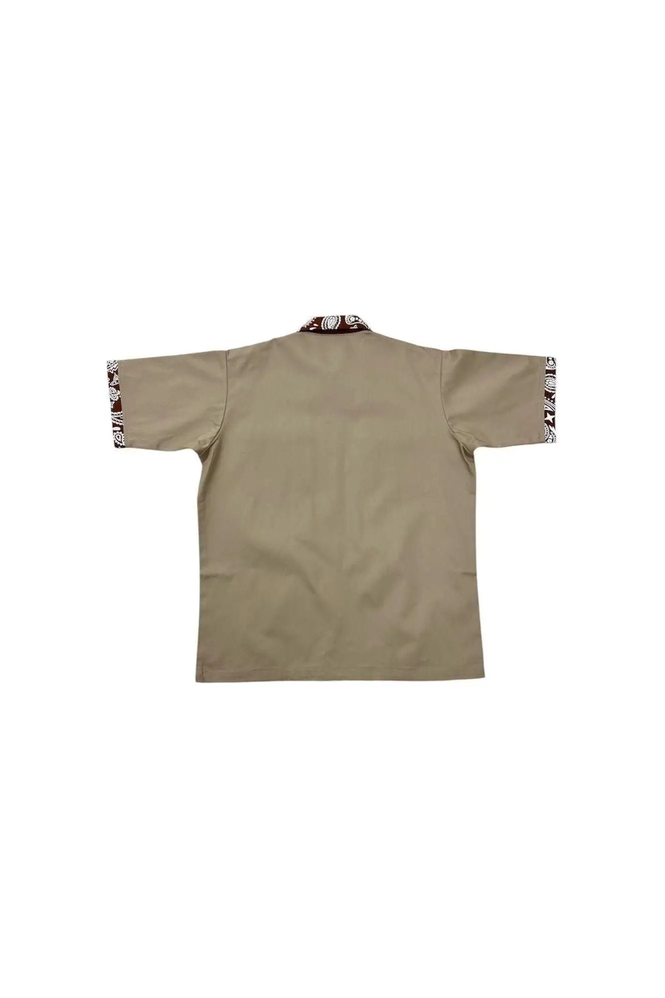 LOWRIDING KHAKI BROWN BANDANA - LOWLOW STREETWEAR