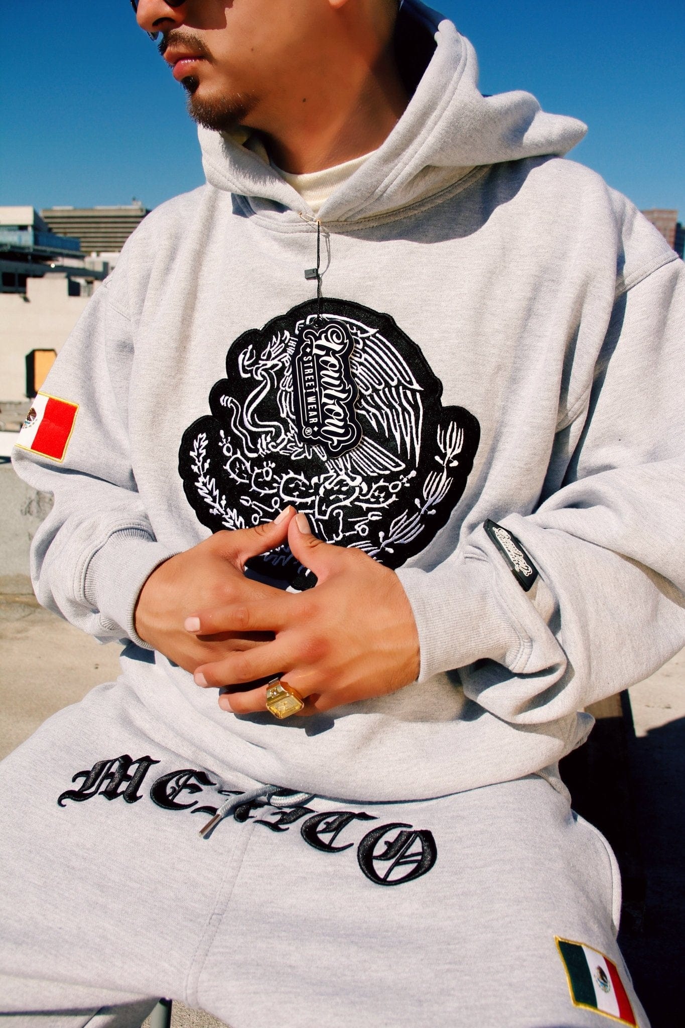 MEXICO Sweatsuit Set (Hoodie + Sweatpants) - LOWLOW STREETWEAR
