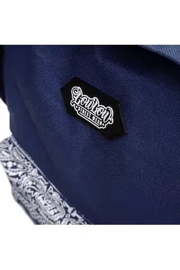 NAVY BLUE BANDANA BACKPACK - LOWLOW STREETWEAR
