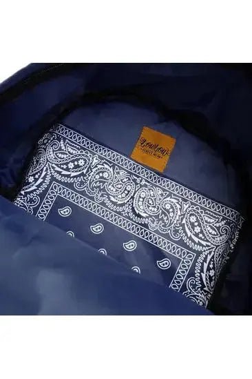 NAVY BLUE BANDANA BACKPACK - LOWLOW STREETWEAR