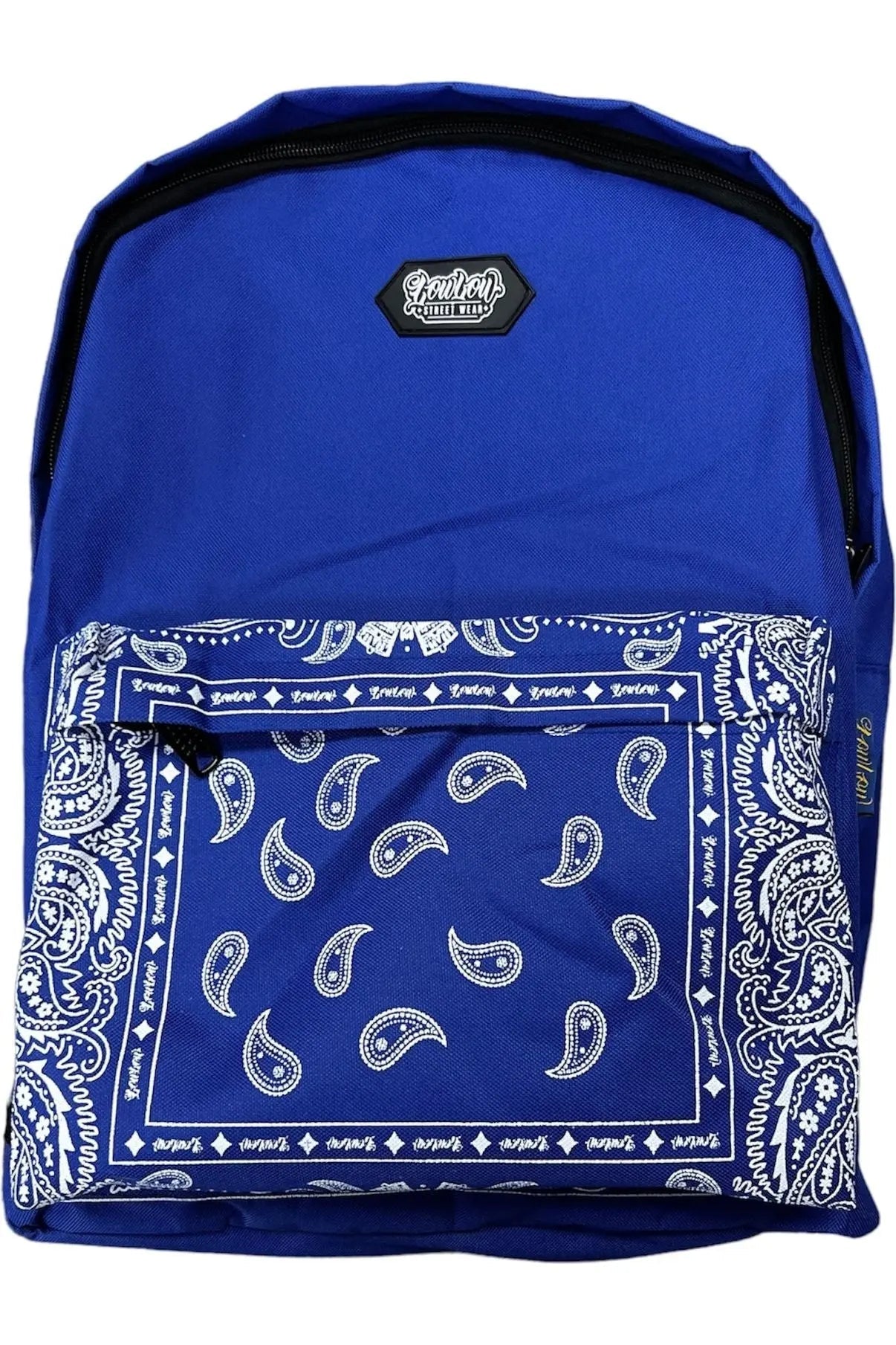 ROYAL BLUE BANDANA BACKPACK - LOWLOW STREETWEAR
