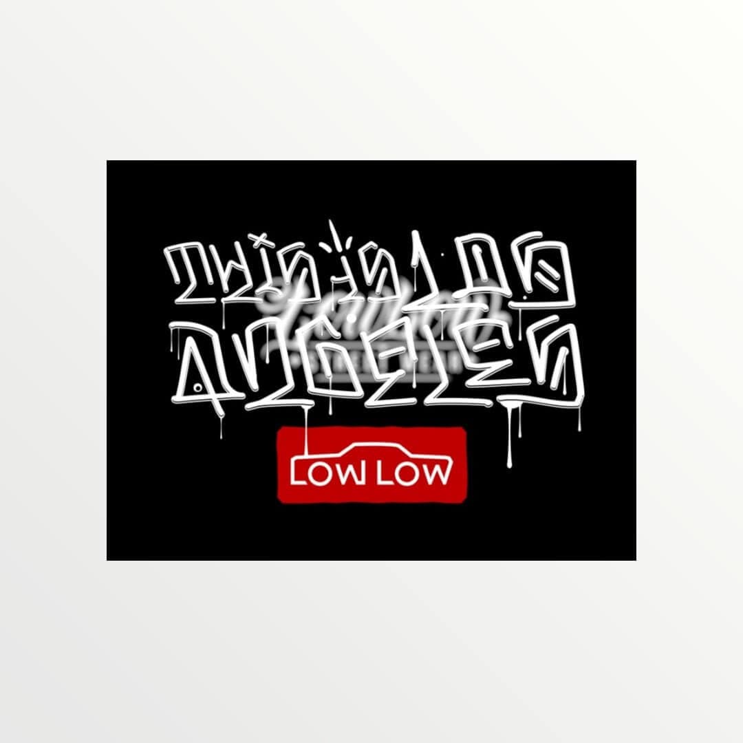 This Is Los Angeles (Logo) 16X20 Print - LOWLOW STREETWEAR