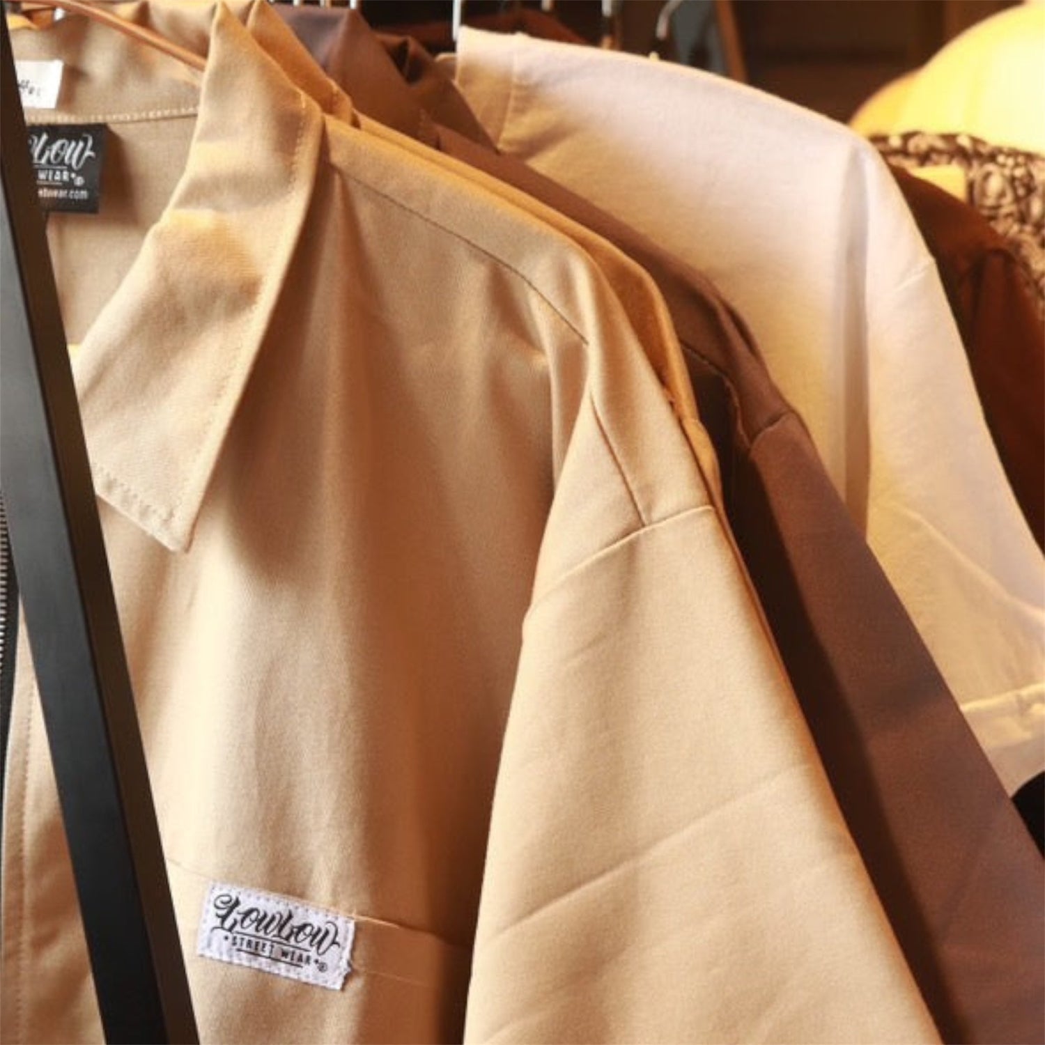 FULL ZIPPER SHIRTS - LOWLOW STREETWEAR