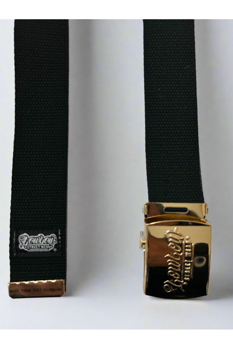 BLACK LOWLOW BELT