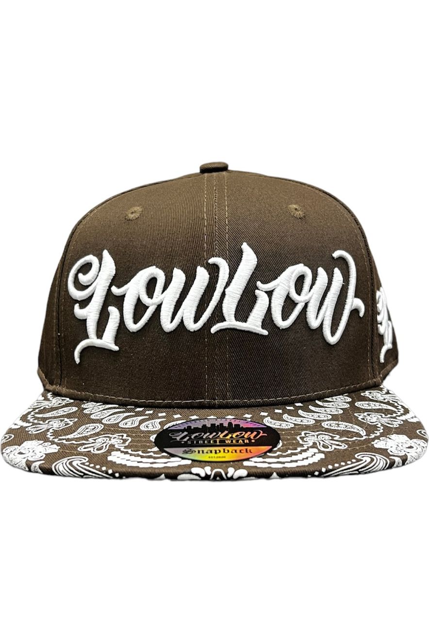 MAYAN BROWN BANDANA SNAPBACK