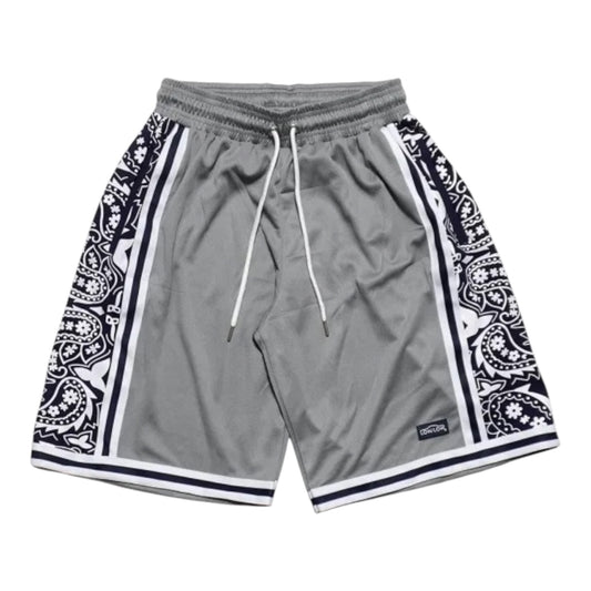 LOWLOW Paisley Court Shorts – Navy