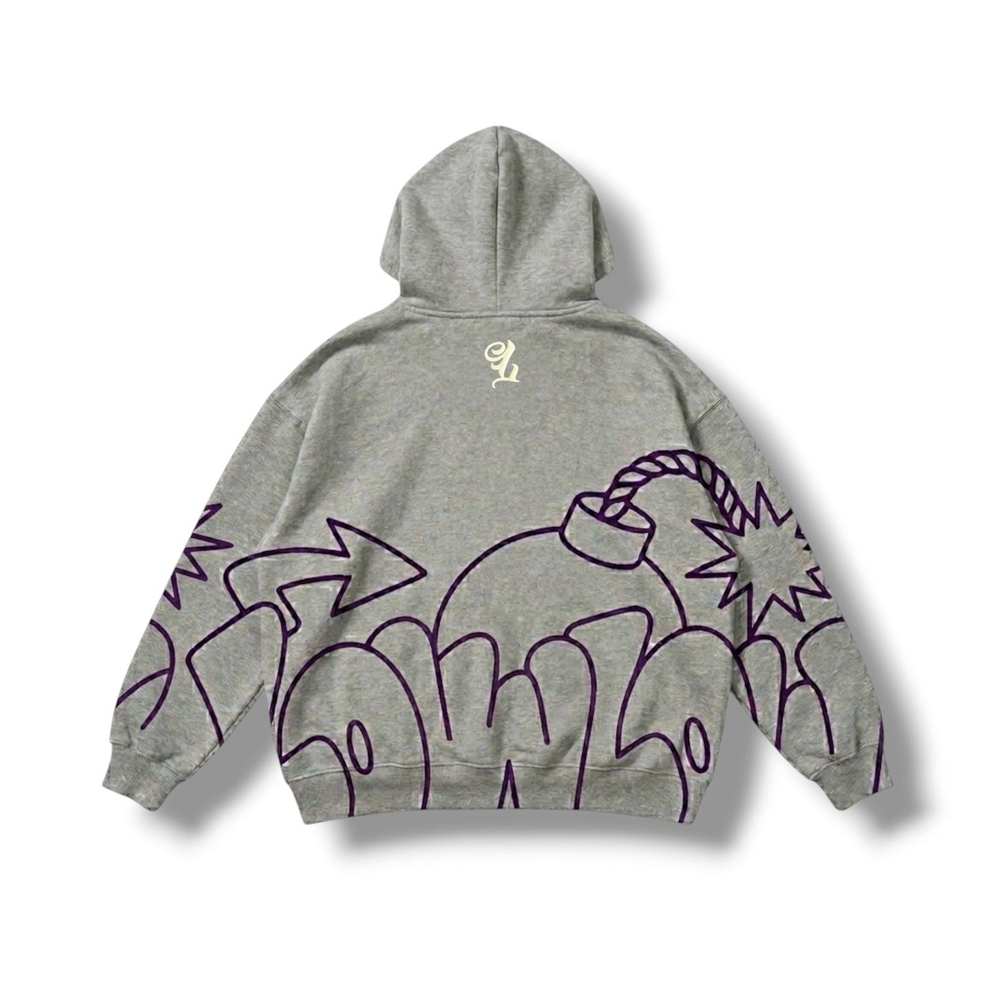 LOWLOW Bomb Hood — Heather Grey