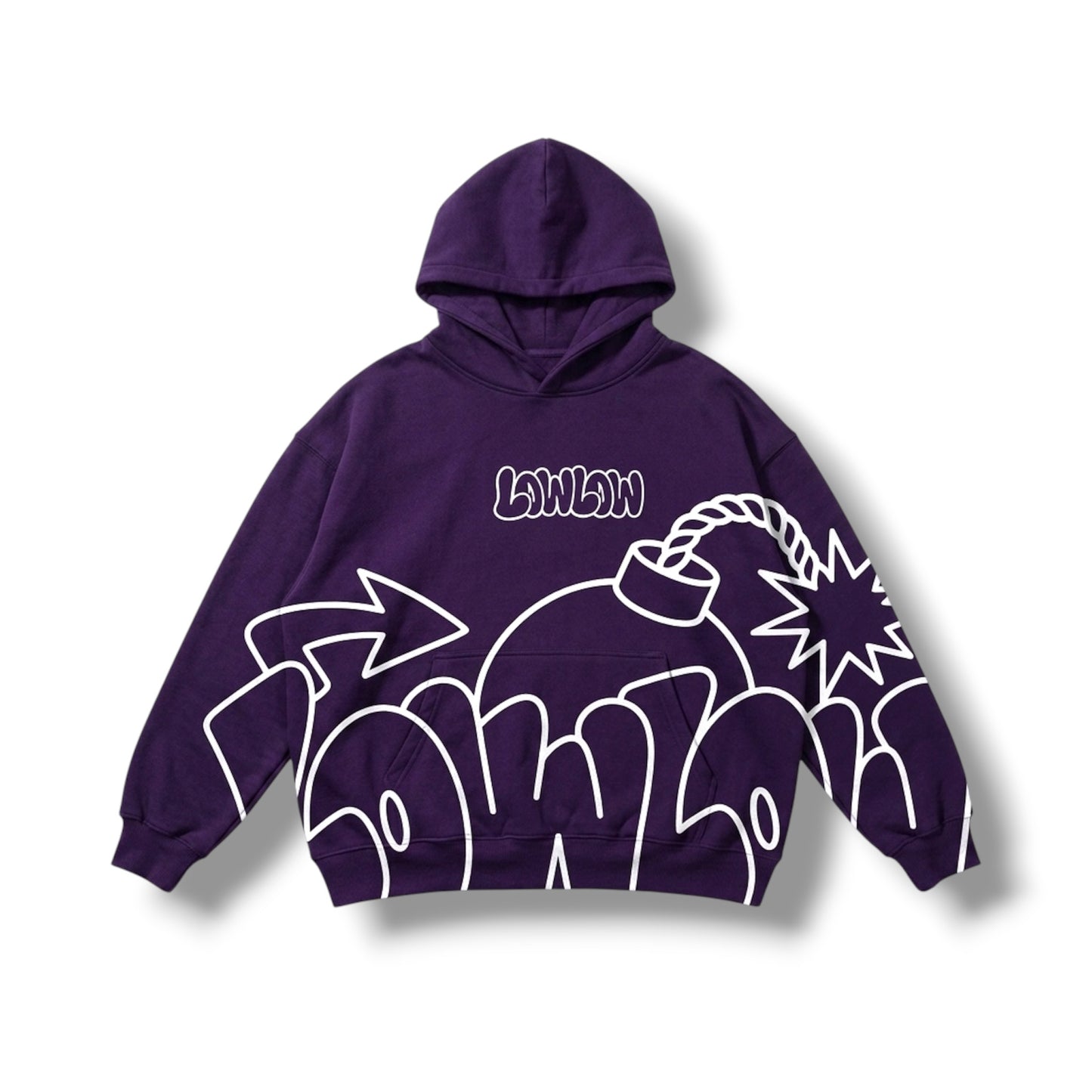 LOWLOW Bomb Hood — Purple