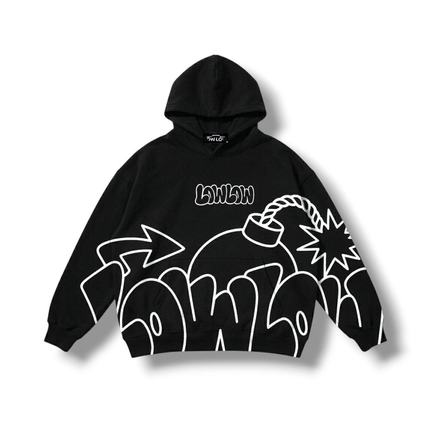 LOWLOW Bomb Hood — Black