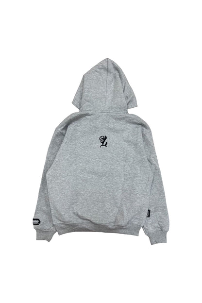 THE STAMP GREY HOODIE