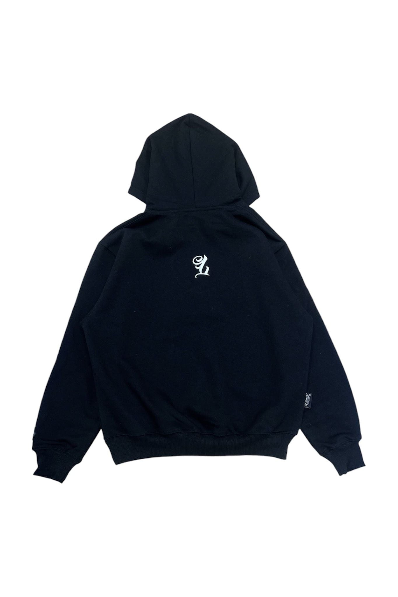 THE STAMP BLACK HOODIE