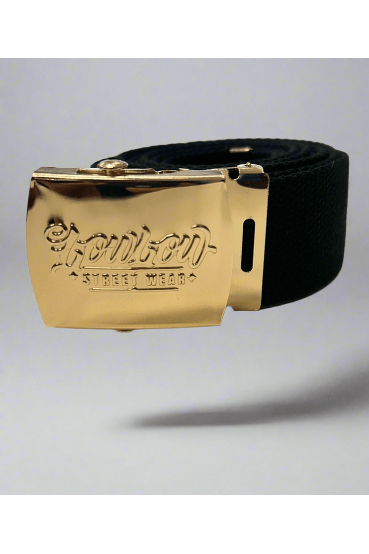 BLACK LOWLOW BELT - LOWLOW STREETWEAR
