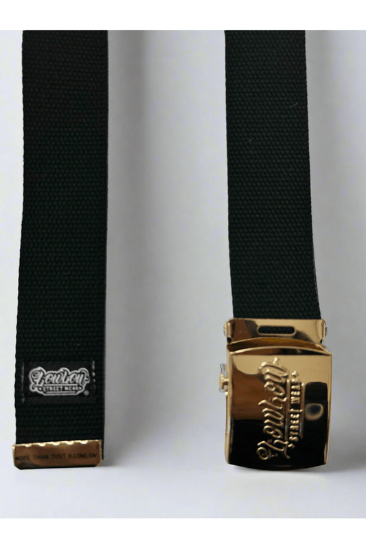 BLACK LOWLOW BELT - LOWLOW STREETWEAR