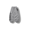 BRAND ICON SWEATPANTS – CONCRETE / BLACKOUT - LOWLOW STREETWEAR