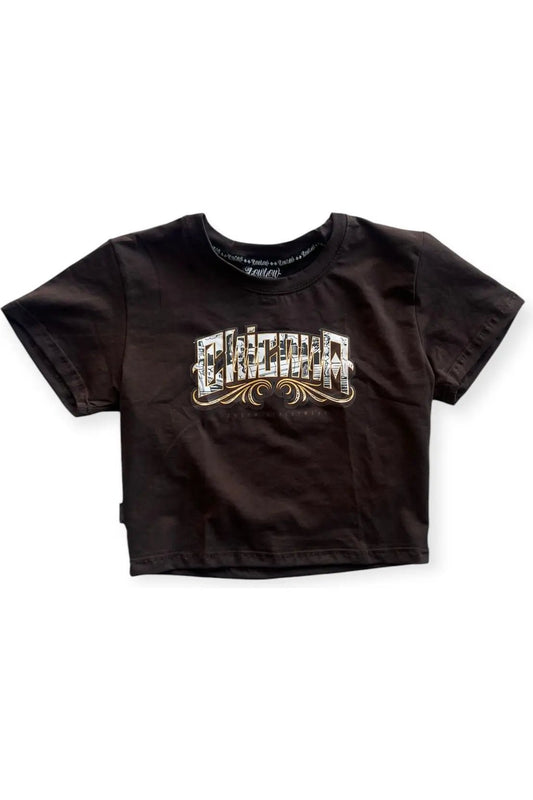 CHICANA CROP TOP - LOWLOW STREETWEAR