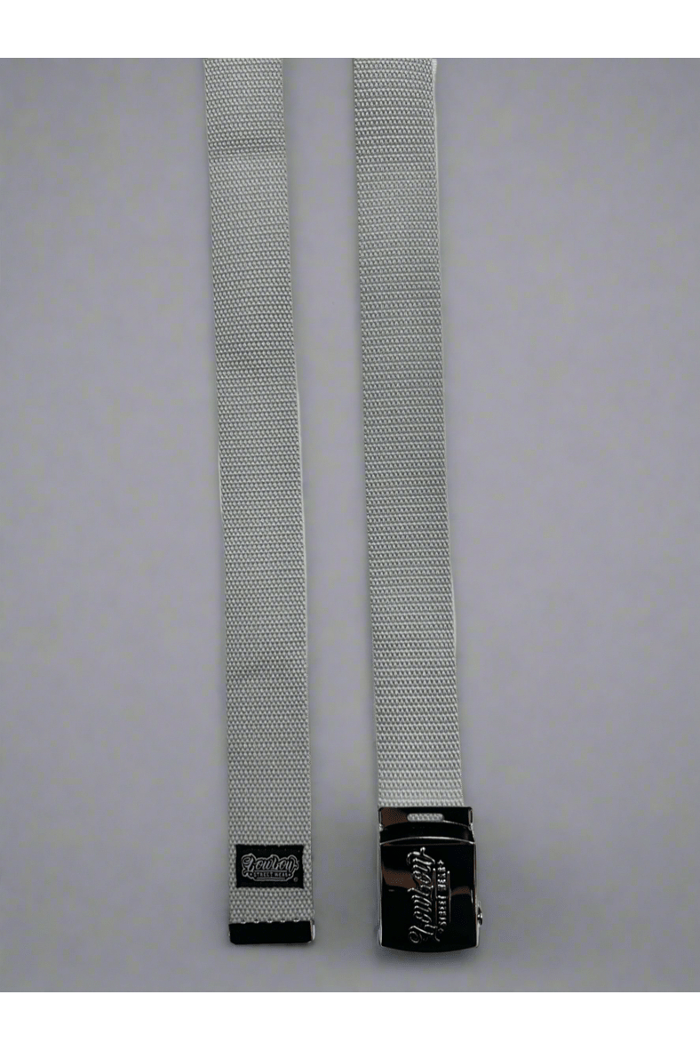 GRAY LOWLOW BELT - LOWLOW STREETWEAR