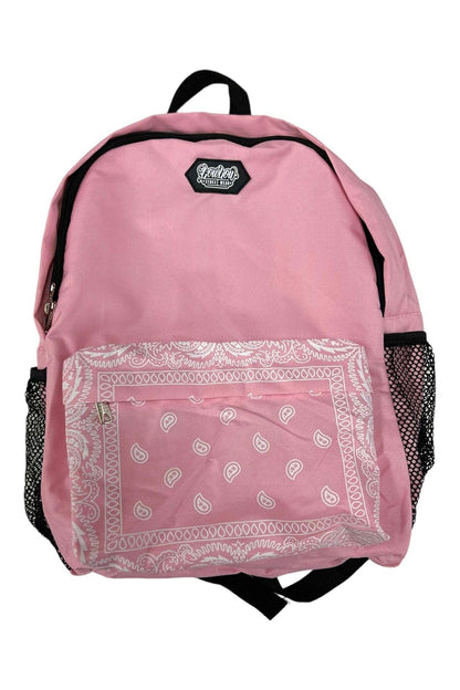 BABY PINK BANDANA BACKPACK