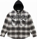 LA STANDARD HOODED FLANNEL – SMOG - LOWLOW STREETWEAR