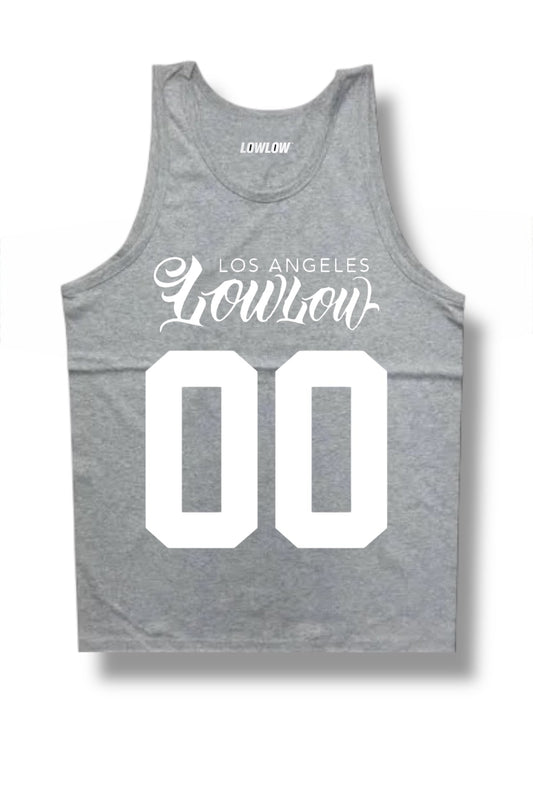 LOWLOW 00 Jersey – Heather Grey - LOWLOW STREETWEAR