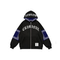 LOWLOW × CRIMINAL Zip Hoodie - LOWLOW STREETWEAR