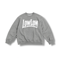 LOWLOW Heavyweight Crewneck Grey – Los Angeles Streetwear Sweatshirt