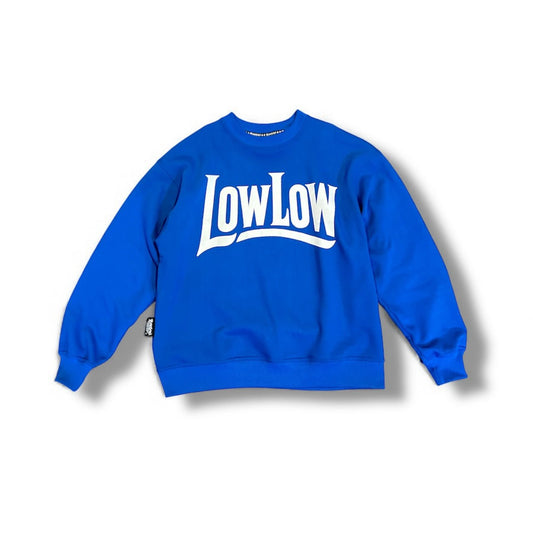 LOWLOW Heavyweight Streetwear Crewneck – Royal blue - LOWLOW STREETWEAR