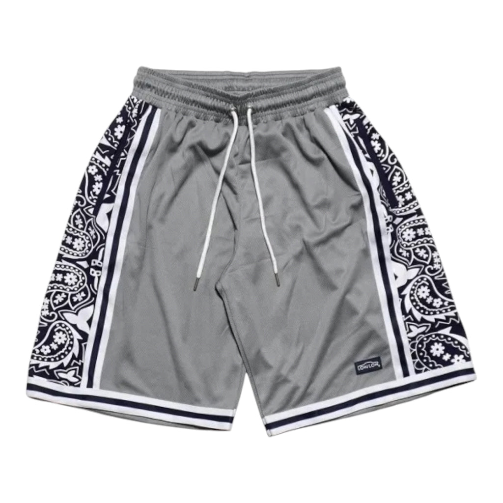 LOWLOW Paisley Court Shorts – Navy - LOWLOW STREETWEAR