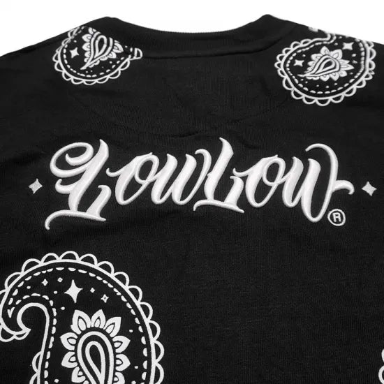 LOWLOW Rag Crewneck - Blackout (Black) - LOWLOW STREETWEAR