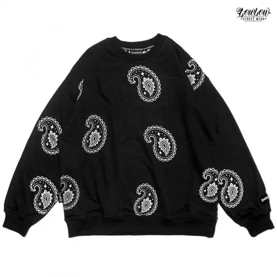 LOWLOW Rag Crewneck - Blackout (Black) - LOWLOW STREETWEAR
