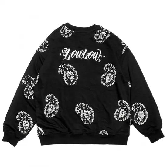 LOWLOW Rag Crewneck - Blackout (Black) - LOWLOW STREETWEAR