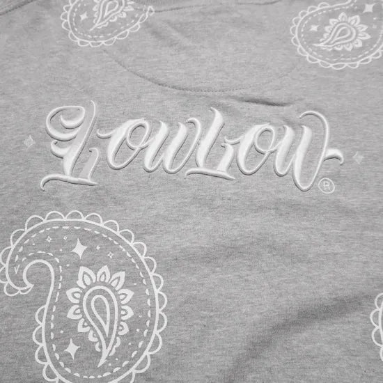 LOWLOW Rag Crewneck - Concrete (Heather Grey) - LOWLOW STREETWEAR
