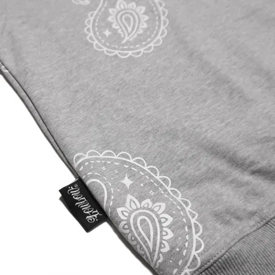 LOWLOW Rag Crewneck - Concrete (Heather Grey) - LOWLOW STREETWEAR