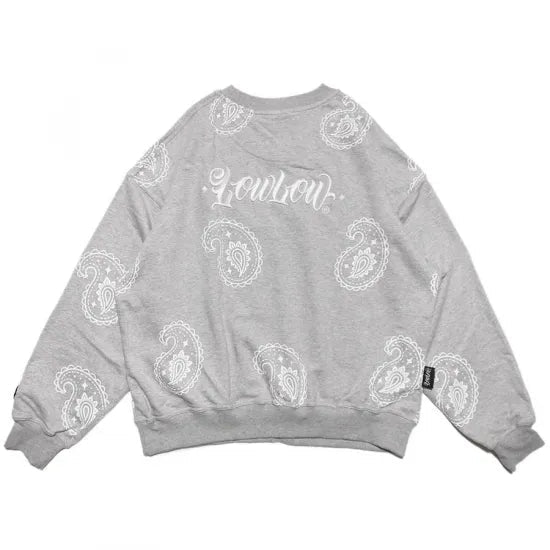LOWLOW Rag Crewneck - Concrete (Heather Grey) - LOWLOW STREETWEAR