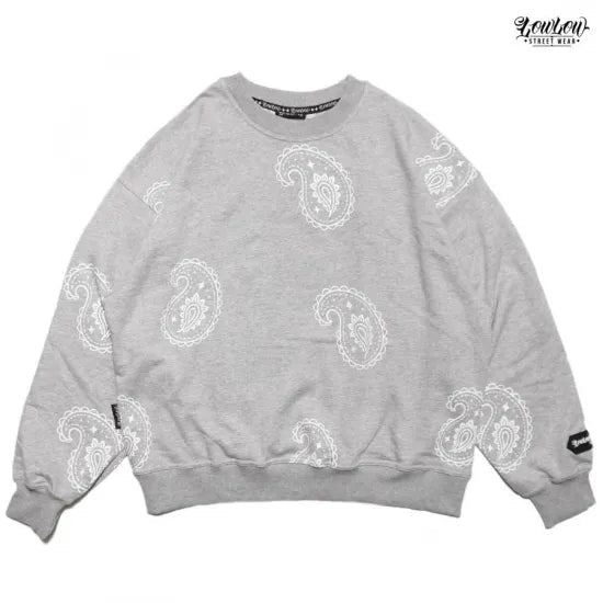 LOWLOW Rag Crewneck - Concrete (Heather Grey) - LOWLOW STREETWEAR