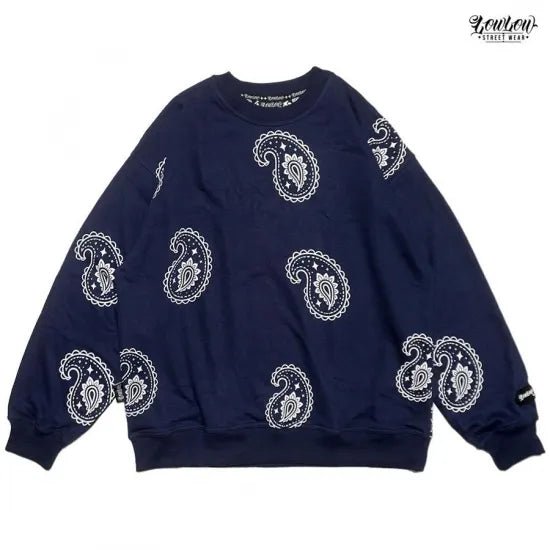 LOWLOW Rag Crewneck - Midnight (Navy) - LOWLOW STREETWEAR