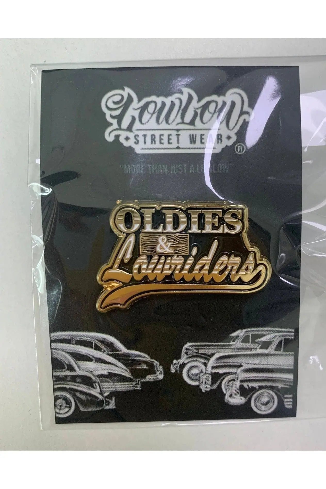 LOWLOW STREETWEAR OLDIES & LOWRIDERS ENAMEL PIN - LOWLOW STREETWEAR