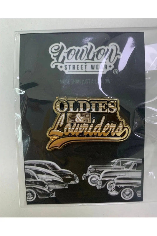 LOWLOW STREETWEAR OLDIES & LOWRIDERS ENAMEL PIN - LOWLOW STREETWEAR