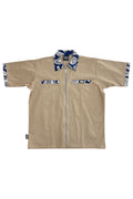 LOWRIDING KHAKI NAVY BLUE BANDANA - LOWLOW STREETWEAR