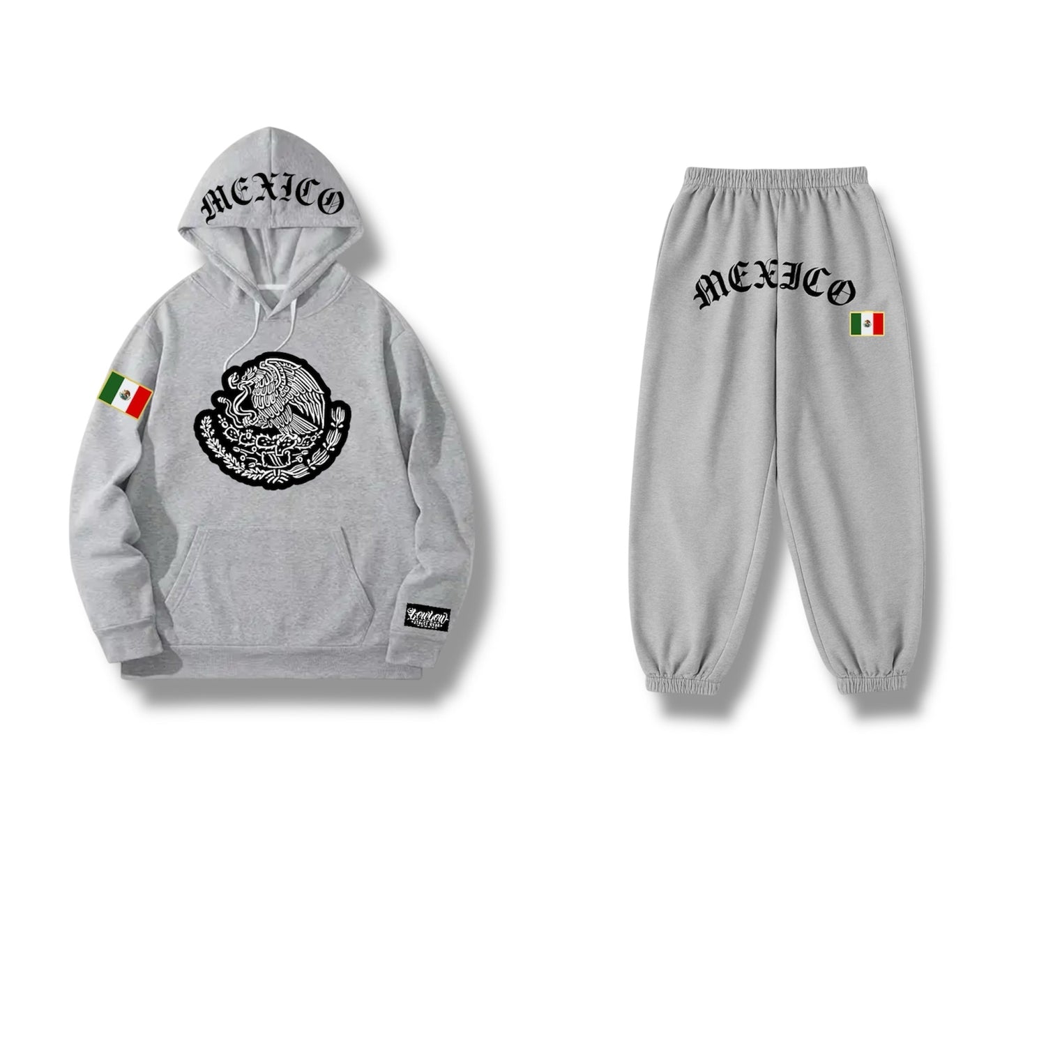MEXICO Sweatsuit Set (Hoodie + Sweatpants) - LOWLOW STREETWEAR