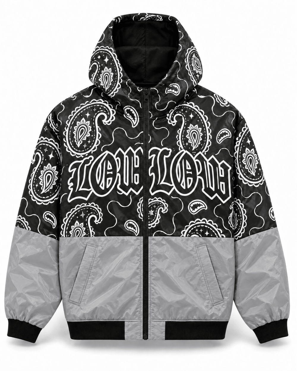 Rag Block Zip — Blackout
