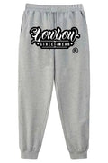 THE STAMP GREY SWEATPANTS - LOWLOW STREETWEAR