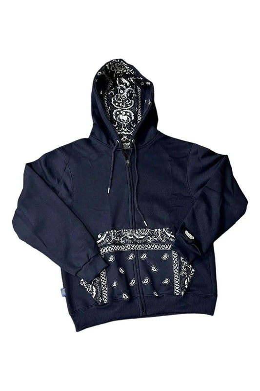 TRUE TO THE NAVY BLUE (ZIPPER) - LOWLOW STREETWEAR